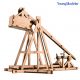 Youngmodeler YM406 Desktop Wooden Construction Miniature Model Kit Trebuchet