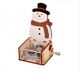 Youngmodeler YM86222 Desktop Wooden Miniature Model Kit Orgel Christmas Snowman