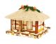 Youngmodeler YM86211 Desktop Wooden Model Hobby Kit Orgel Thatched-Roof House