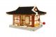 Youngmodeler YM86212 Hobby Desktop Wooden Model Kit Orgel Tile-Roofed House