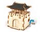 Youngmodeler YM86216 Desktop Wooden Construction Model Kit, Orgel Castle Gate