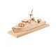 Youngmodeler YM014 Assembly Kit, Desktop Miniature Model, Chamsoori Patrol Boat