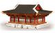 Youngmodeler YM359 Assembly Kit, Hobby, Wooden Miniature Model, Sajeongjeon