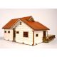 Youngmodeler YM635 Assembly Wooden Model Kit, Garden House B with Large Loft