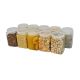 [ Silicook ] Fridge Food storage containers - Square D set, S 10pcs