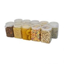 [ Silicook ] Fridge Food storage containers - Square D set, S 10pcs