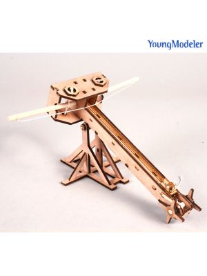 Youngmodeler YM405 Desktop Wooden Construction Miniature Model Kit Ballista