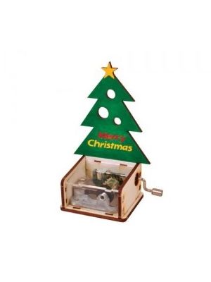 Youngmodeler YM86224, Desktop Wooden Miniature Model Kit Orgel Christmas Tree