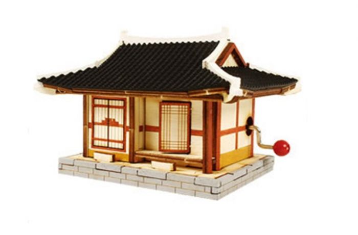 Young Modeler YM862-12 Orgel Series Korean Traditional House Wooden Model Kit 