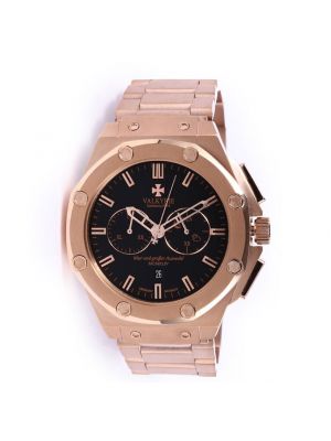 [VALKYRIE] DAS CHRONO OCTAGON (ALL GOLD), Brand Luxury Wrist Watch for Men