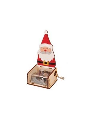 Youngmodeler YM86223 Wooden Miniature Model Kit Orgel Christmas Santa Claus