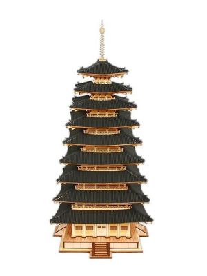 Youngmodeler YM654 The 9 Stories Wood Pagoda of the Mireuksa Temple, Miniature