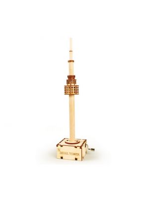 Youngmodeler YM86210 Desktop Wooden Miniature Model Kit Orgel N Seoul Tower