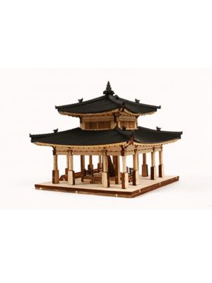 Youngmodeler YM653 Assembly Wooden Miniature Model Kit, Hwaseong Fortress