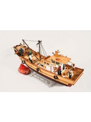 Youngmodeler YM101 7 Tone Fishing Boat, Construction Model, Miniature, Hobby