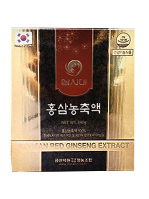 [Hucode] Korean Red Ginseng 6 years Gold Extract,Saponin, Panax, 240 gram