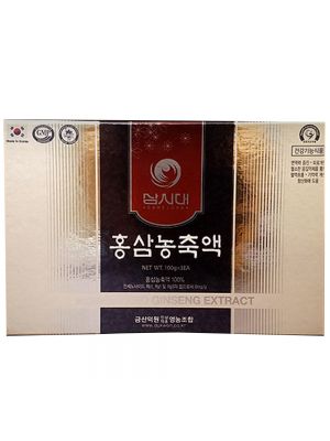 [Hucode] Korean Red Ginseng 6 years Gold Extract, Saponin, 100 gram, Pack of 3