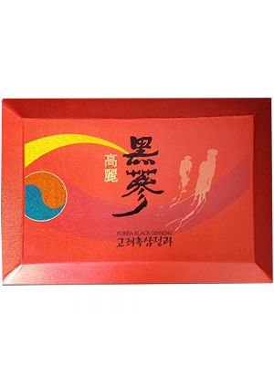 [Hucode] Korean Black Ginseng Roots Preserved with fructose, Saponin, 1000 gram