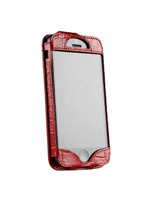 [ TARGUS ] SENA Croco Red Wallet Slim Cover For iPhone 5/5S TFD01203AP LEATHER