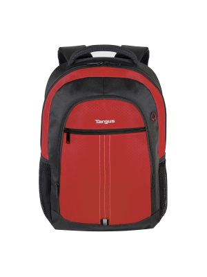 Targus TSB89003 15.6 Laptop Bag, Discount City Backpack Red, Compatible Laptop 