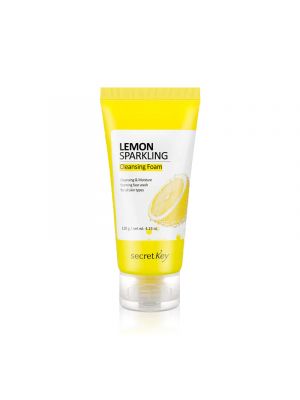 [SECRET KEY] Lemon Sparkling Cleansing Foam 120g