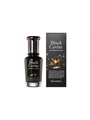 [HOLIKA HOLIKA] Black Caviar Anti-Wrinkle Royal Essence 45ml