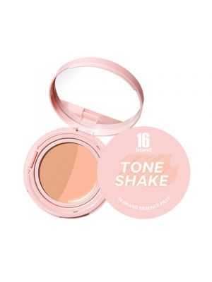 [16 BRAND] 16 Tone Shake Essence Pact #Peach Sake 12g
