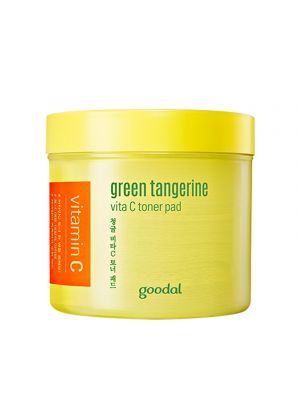 [GOODAL] Green Tangerine Vita C Toner Pad 140ml