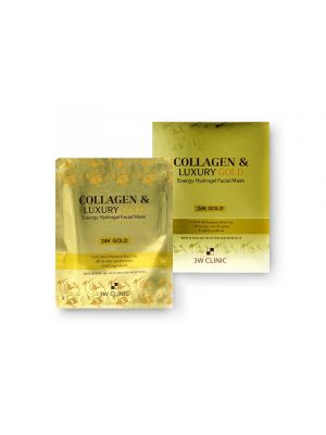 [3W CLINIC] Collagen & Luxury Gold Energy Hydrogel Facial Mask 1pc 30g