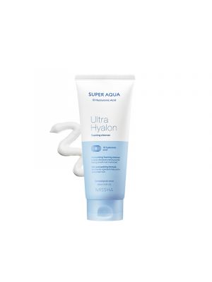 [MISSHA] Super Aqua Ultra Hyalron Foaming Cleanser 200ml