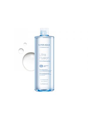 [MISSHA] Super Aqua Ultra Hyalron Micellar Cleansing Water 500ml